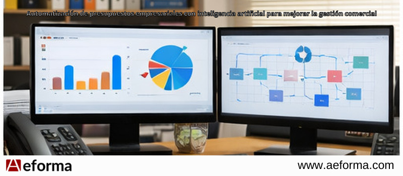 Automatización de presupuestos empresariales con inteligencia artificial para mejorar la gestión comercial